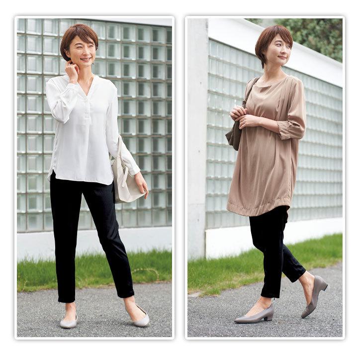 Slim Force スリムフォース 補正インナーセット Mサイズ 日本製 レディース 婦人 ボトムス ズボン 長ズボン ファスナー付 美脚見え