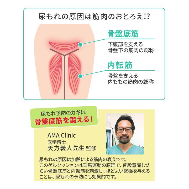健康クッション 失禁 モレの悩み 骨盤底筋 内転筋 筋肉の衰え 鍛える 乗馬運動 簡単 座る 挟む 刺激 医学博士監修 骨盤底筋クッション シメナイト |  | 04