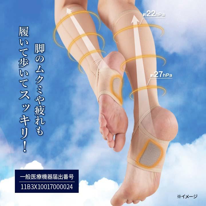 健康 ふくらはぎサポーター 着圧 むくみ 疲れ 軽減 予防 下肢静脈瘤