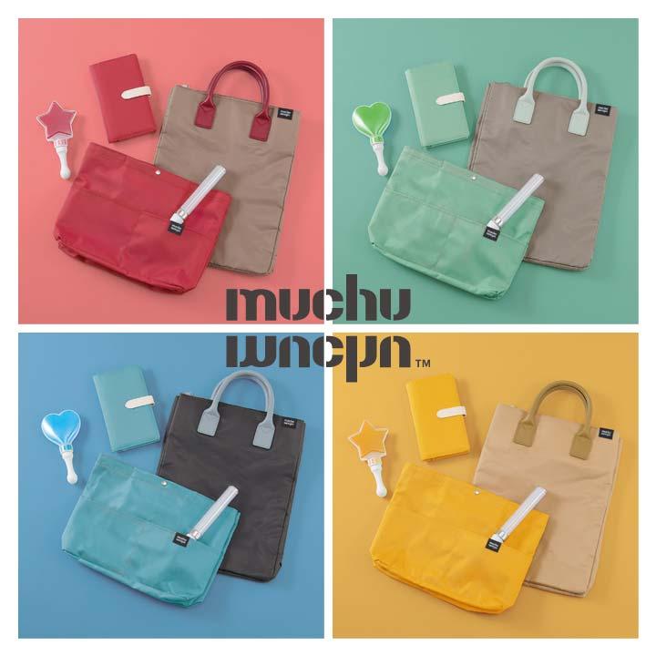 便利 収納 大容量 トート ショルダー 推し活 メンバーカラー 推し色