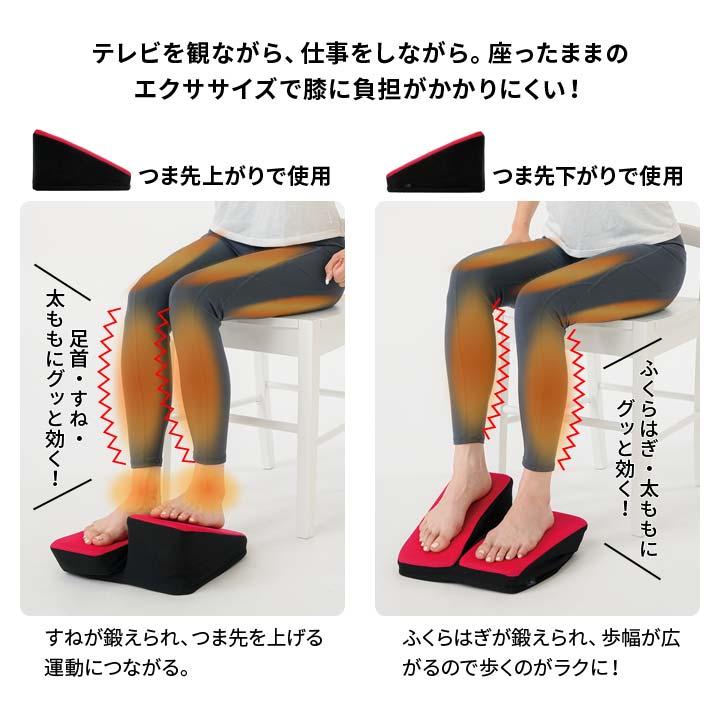 新品未使用品 健康ステッパーとエクササイズマットセット 黒 健康器具 トレーニング エクササイズ ステッパー 軽量 足踏み ステップ
