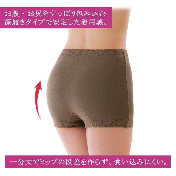 ショーツ パンツ 下着 一分丈 ボックスショーツ レディース 綿100
