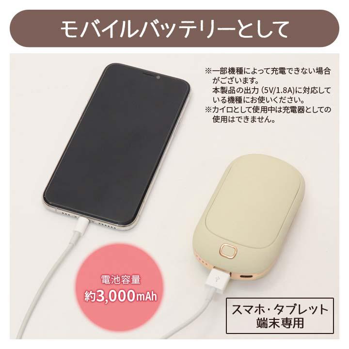 充電式カイロ エコカイロ 繰り返し 使える 急速発熱 マット仕上げ 温度