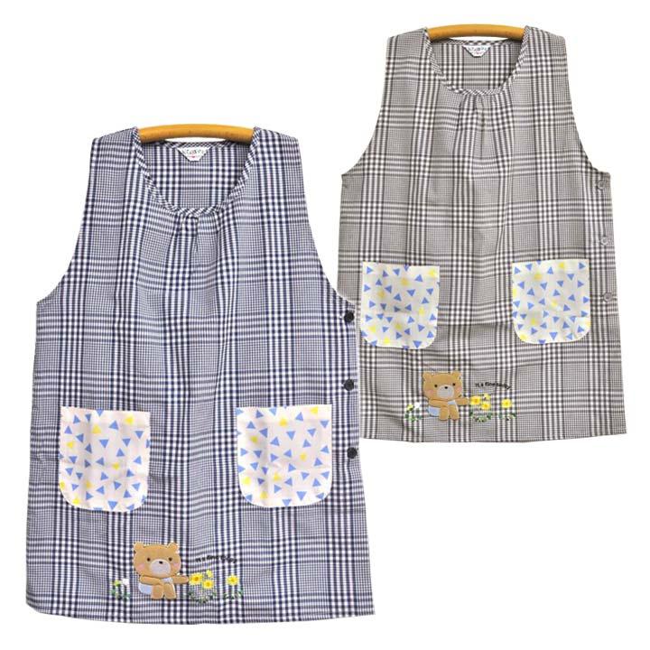 エプロン 保育士 看護士 介護士 おしゃれ かわいい キャラクター クマ