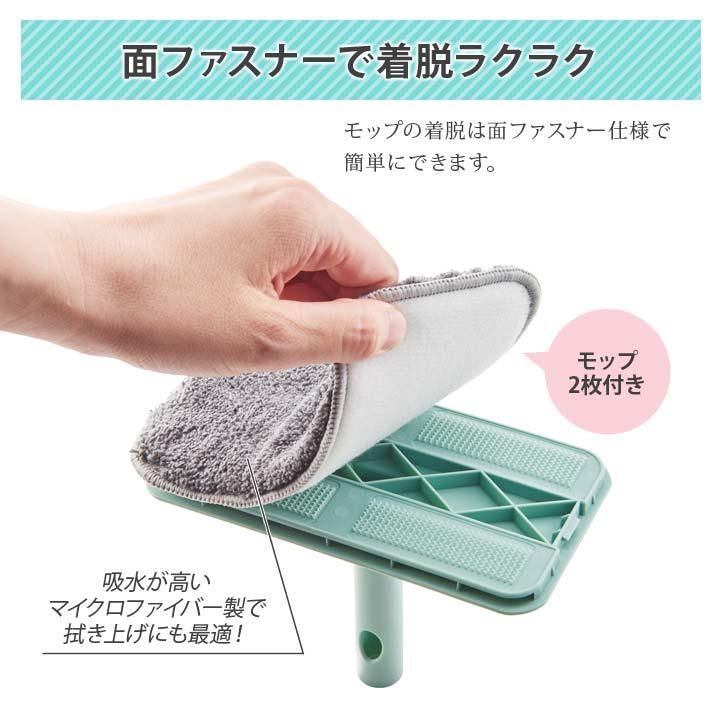 CL-JBM ブラシ掃除 モップ掛け 拭き上げ デッキブラシ 玄関 浴室