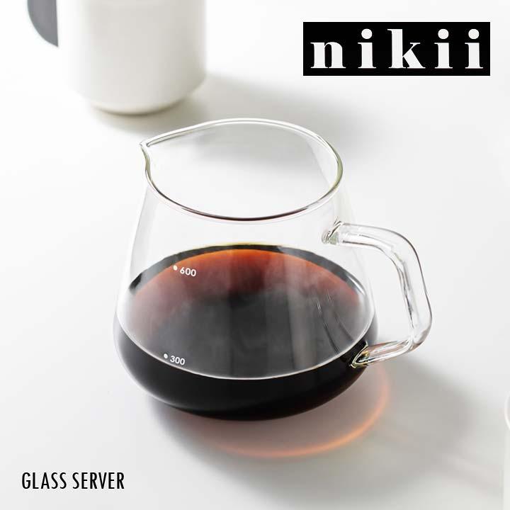 コーヒーサーバー 珈琲 ジャグ ピッチャー ポット ガラス製 透明 広口