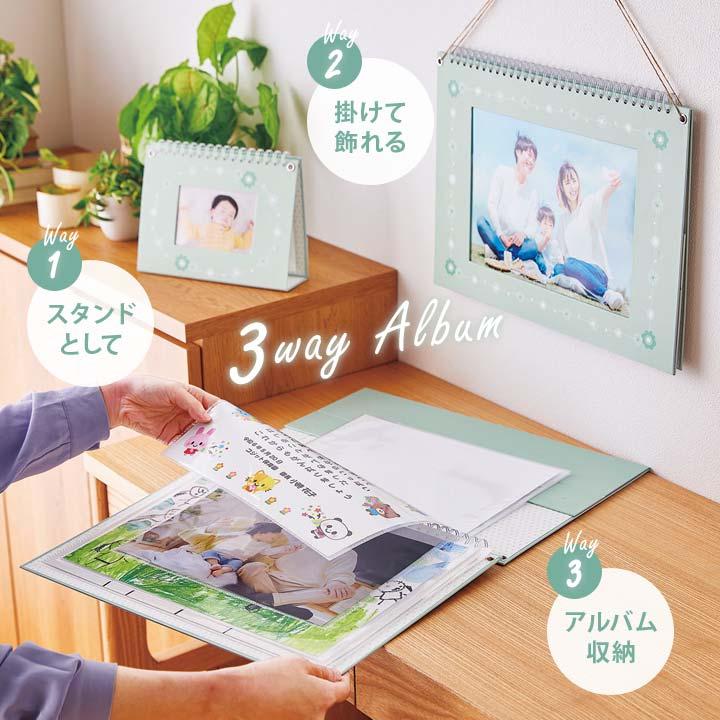 収納グッズ フォルダー 飾る 保管 ポケット L判 2L判 写真 フォト