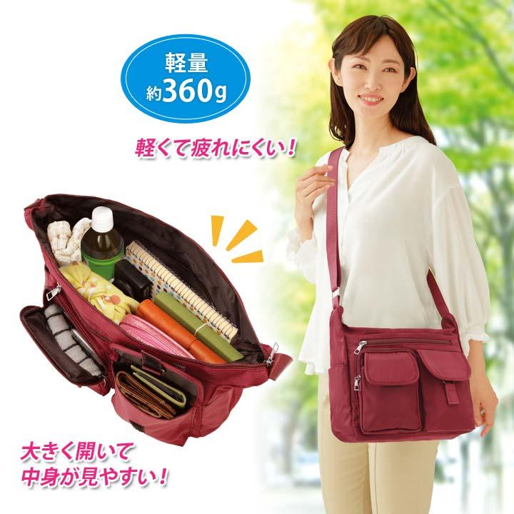 【特価セール】旅行ショルダーバッグ 男女兼用 軽量 斜めがけ 多機能 多ポケット 男女兼用 ショルダーバッグ 肩掛け 斜め掛け 多ポケット 仕分け収納