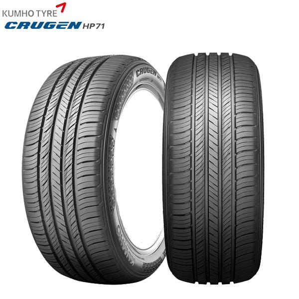 KUMHO CRUGEN HP71 225/65R17 102V 17インチ クムホ クルーゼン HP-71 新品 サマータイヤ 4本セット｜justparts