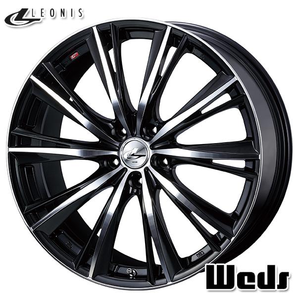 Weds LEONIS ウェッズ レオニス WX 17インチ 7.0J 5H114.3 +42 BKMC アルミホイール単品 1本 4本以上送料無料
