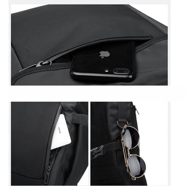 OZUKOリュックサック ビジネスバッグ ノートPC タブレット収納 カバン