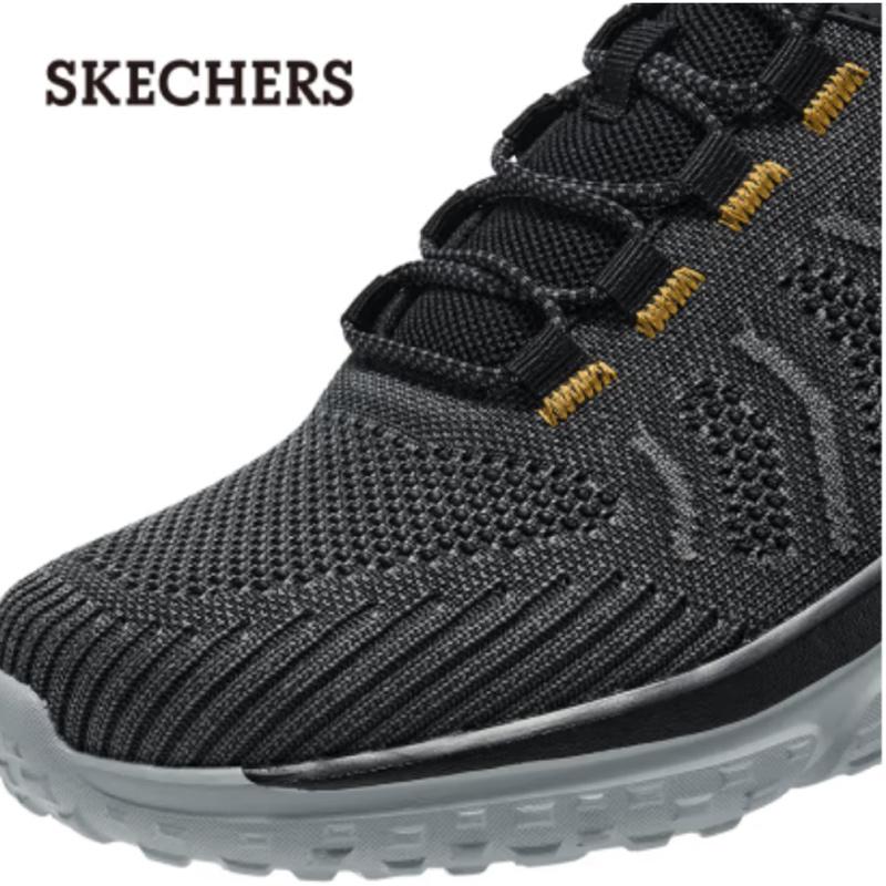 SKECHERS（スケッチャーズ） スニーカー メンズ 新作 ウォーキング ランニング シューズ 40代 50代 ブラック 白 靴 人気 履き ...