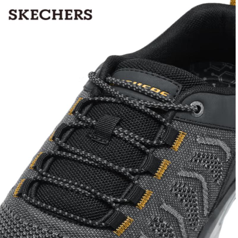 SKECHERS（スケッチャーズ） スニーカー メンズ 新作 ウォーキング ランニング シューズ 40代 50代 ブラック 白 靴 人気 履き ...