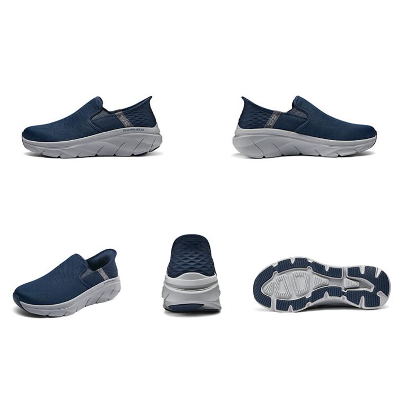 SKECHERS スケッチャーズ スリップイン メンズ 黒 スリッポン SKECHERS スケッチャーズ スリップイン メンズ 黒 スリッポン