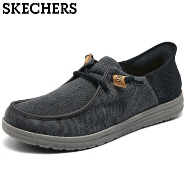 SKECHERS（スケッチャーズ） ハンズフリー メンズ スリッポン 立った