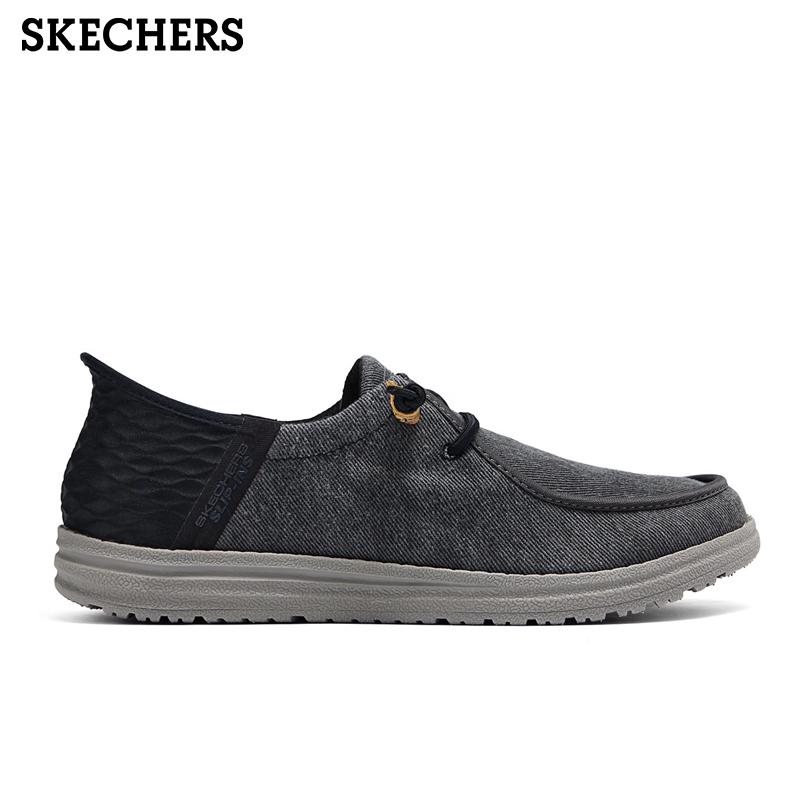 SKECHERS（スケッチャーズ） ハンズフリー メンズ スリッポン 立った