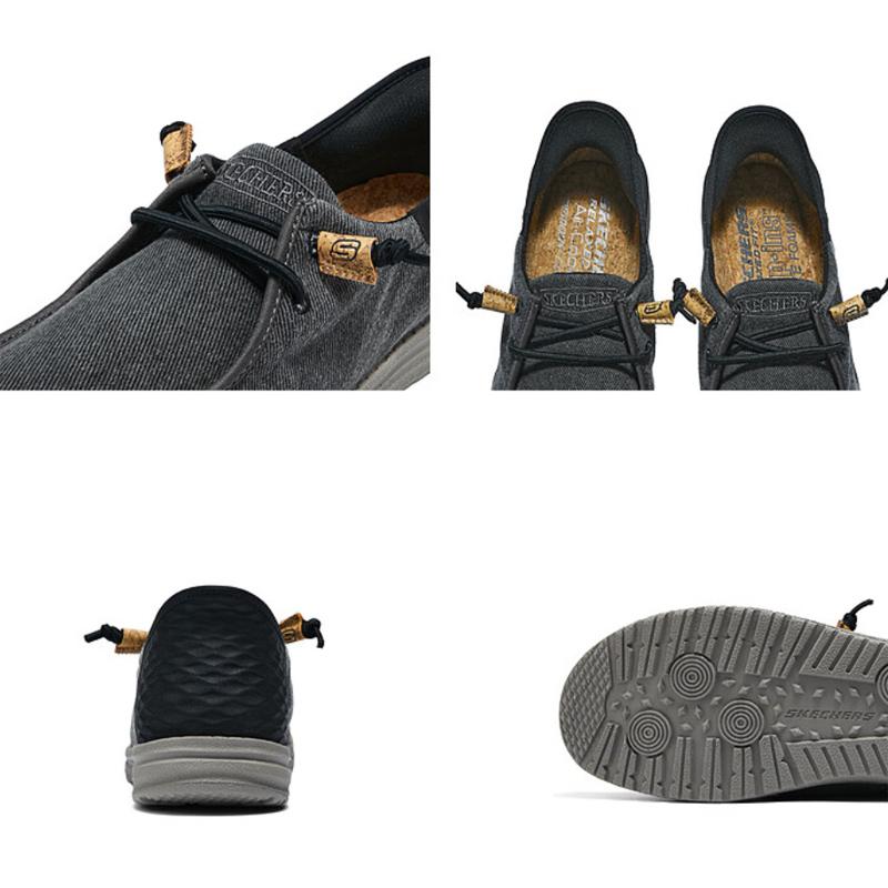 SKECHERS（スケッチャーズ） ハンズフリー メンズ スリッポン 立った