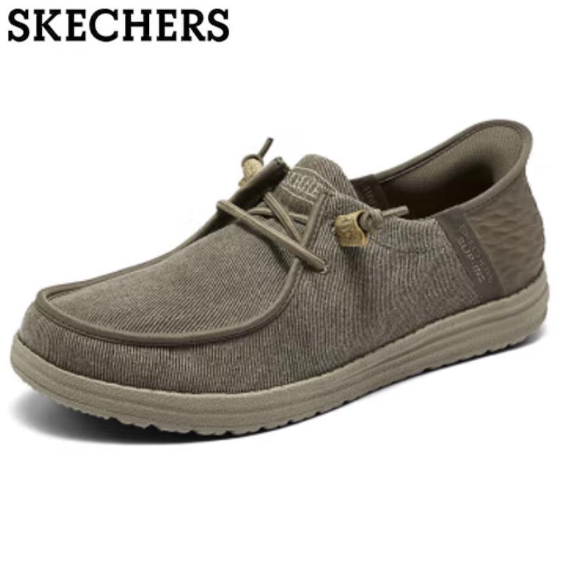 SKECHERS（スケッチャーズ） ハンズフリー メンズ スリッポン 立った