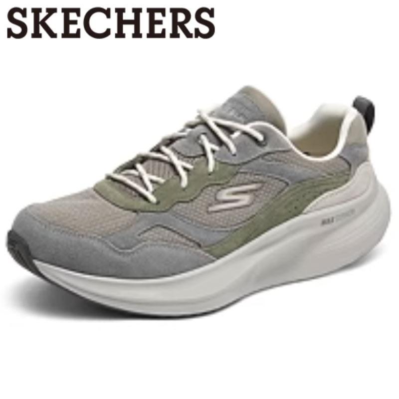 SKECHERS スケッチャーズ スニーカー メンズ 黒 グレー 新作 