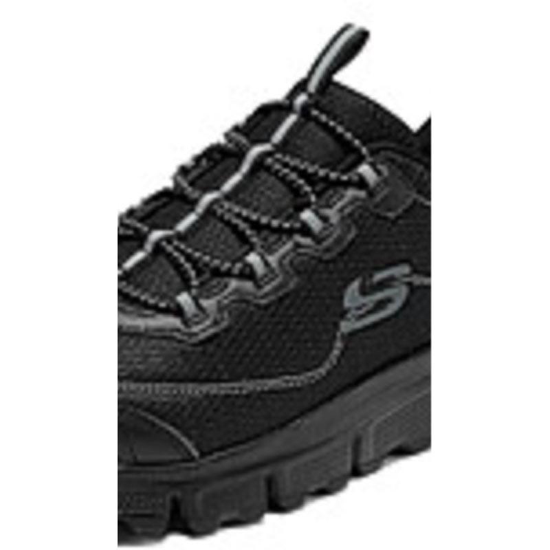 SKECHERS（スケッチャーズ） スリッポン メンズ 黒 スニーカー 厚底