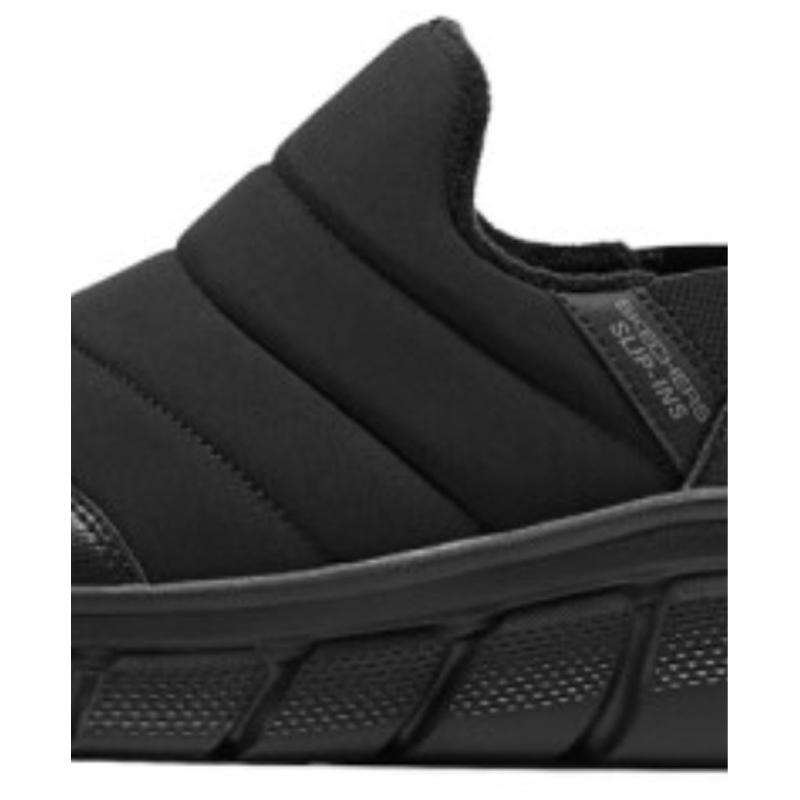 SKECHERS（スケッチャーズ） スリップイン メンズ 黒 靴 立ったまま