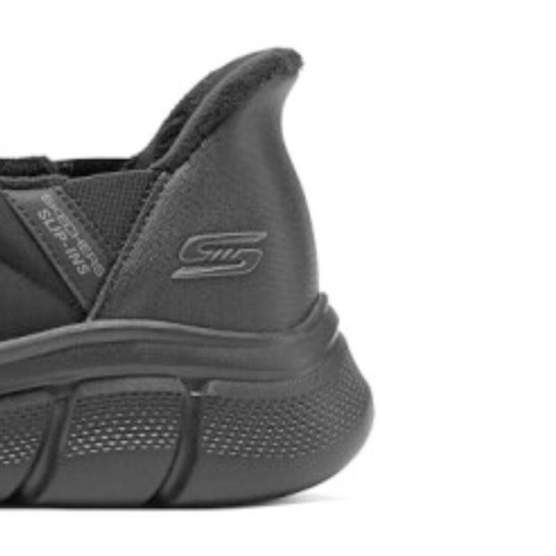 SKECHERS（スケッチャーズ） スリップイン メンズ 黒 靴 立ったまま