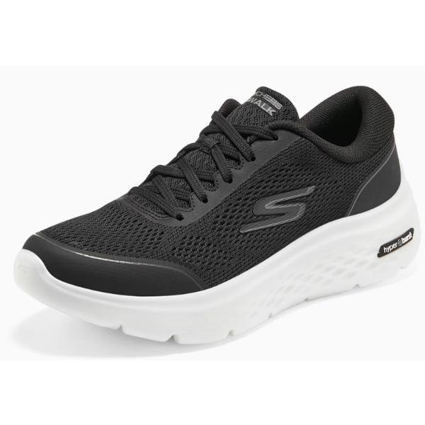 SKECHERS（スケッチャーズ） スニーカー メンズ 黒 白 靴 ランニング 