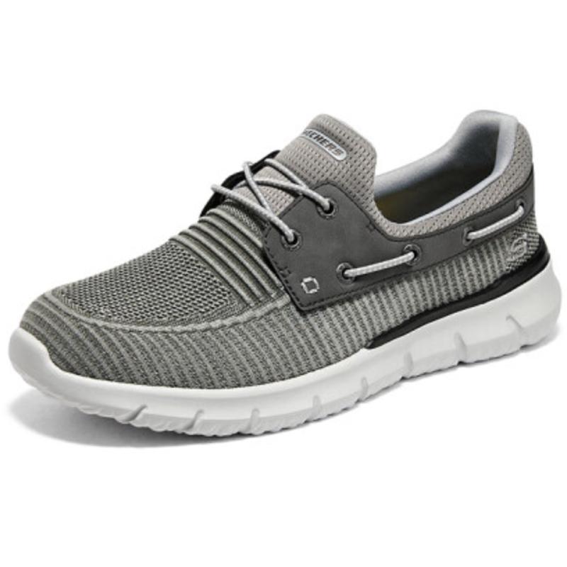 SKECHERS スケッチャーズ スニーカー メンズ 滑りにくい靴 黒