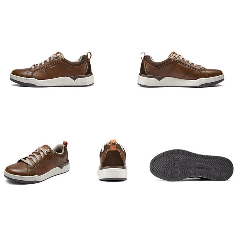 SKECHERS（スケッチャーズ） スニーカー メンズ 滑りにくい靴 黒