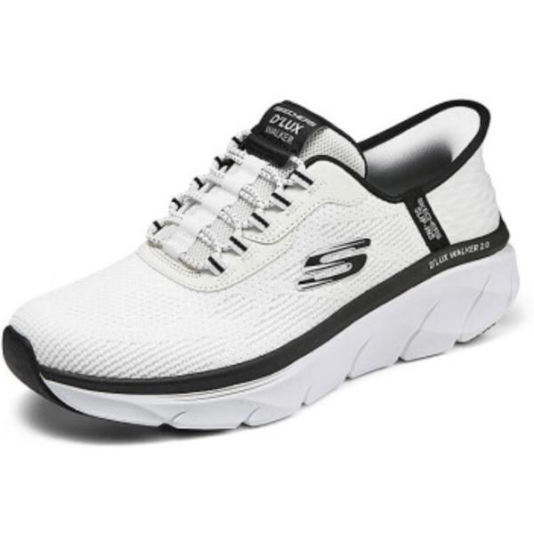SKECHERS（スケッチャーズ） スニーカー メンズ 滑りにくい靴 黒 ブラック 白 靴 goウォーク ランニングシューズ ウォーキング ...