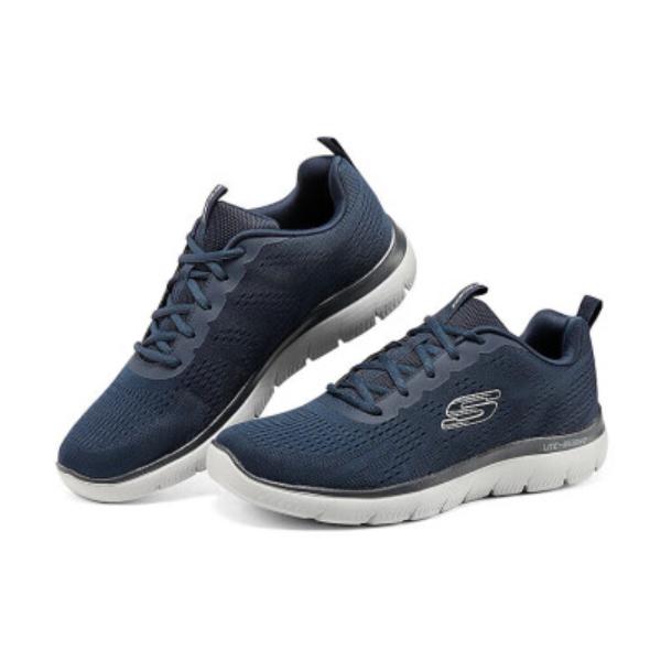 SKECHERS（スケッチャーズ） スニーカー メンズ 滑りにくい靴 黒