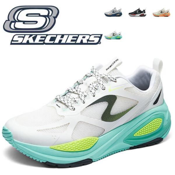 SKECHERS スケッチャーズ スニーカー メンズ 新作 ウォーキング ランニング シューズ 春 夏 厚底 50代 40代 滑りにくい ...