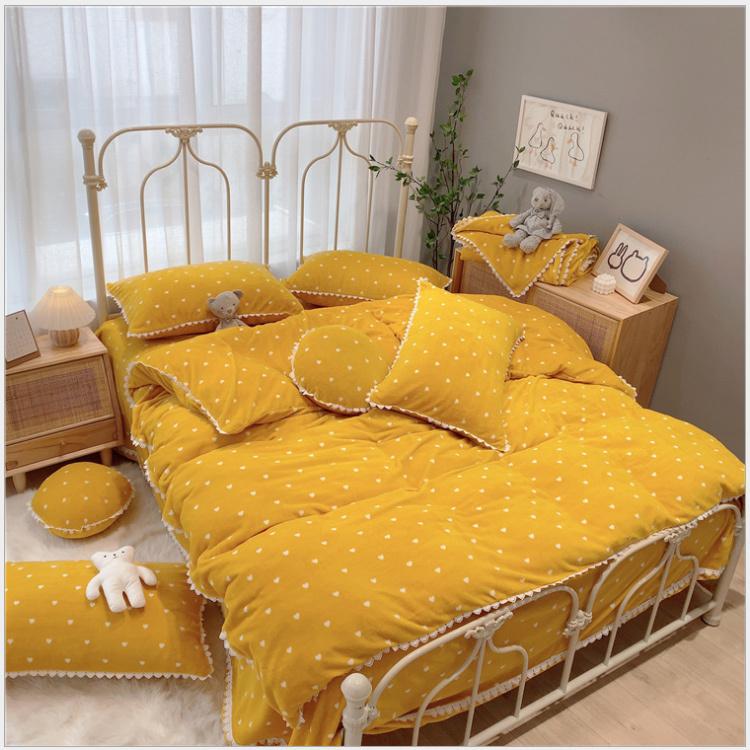 布団カバーセット 1.2m 1.5m 1.8m 2mベット あったか かわいい ハート
