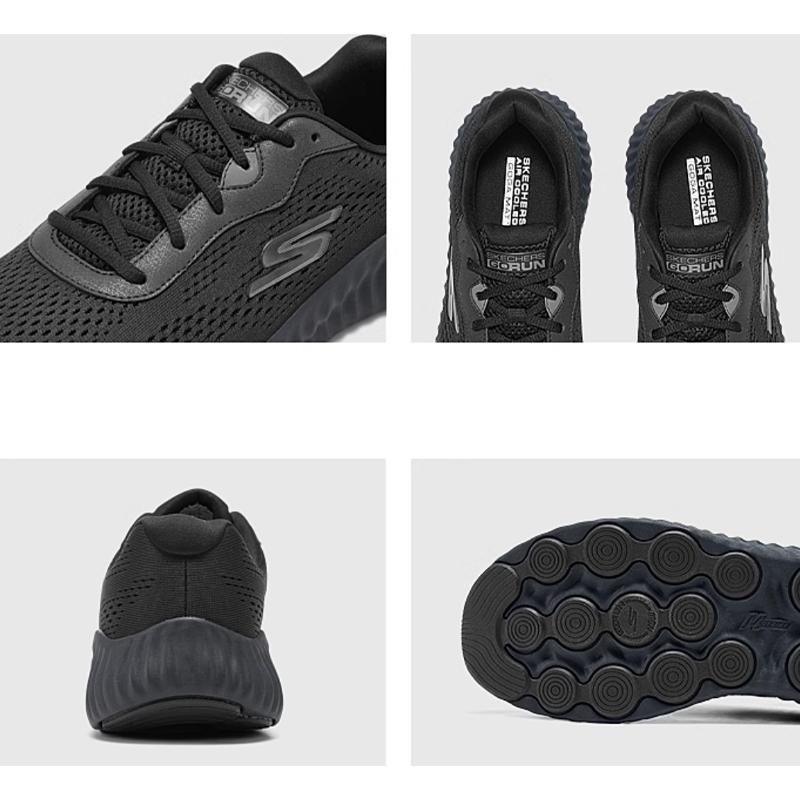 SKECHERS スケッチャーズ スニーカー メンズ 黒 厚底スニーカー SKECHERS スケッチャーズ スニーカー メンズ 黒 厚底スニーカー