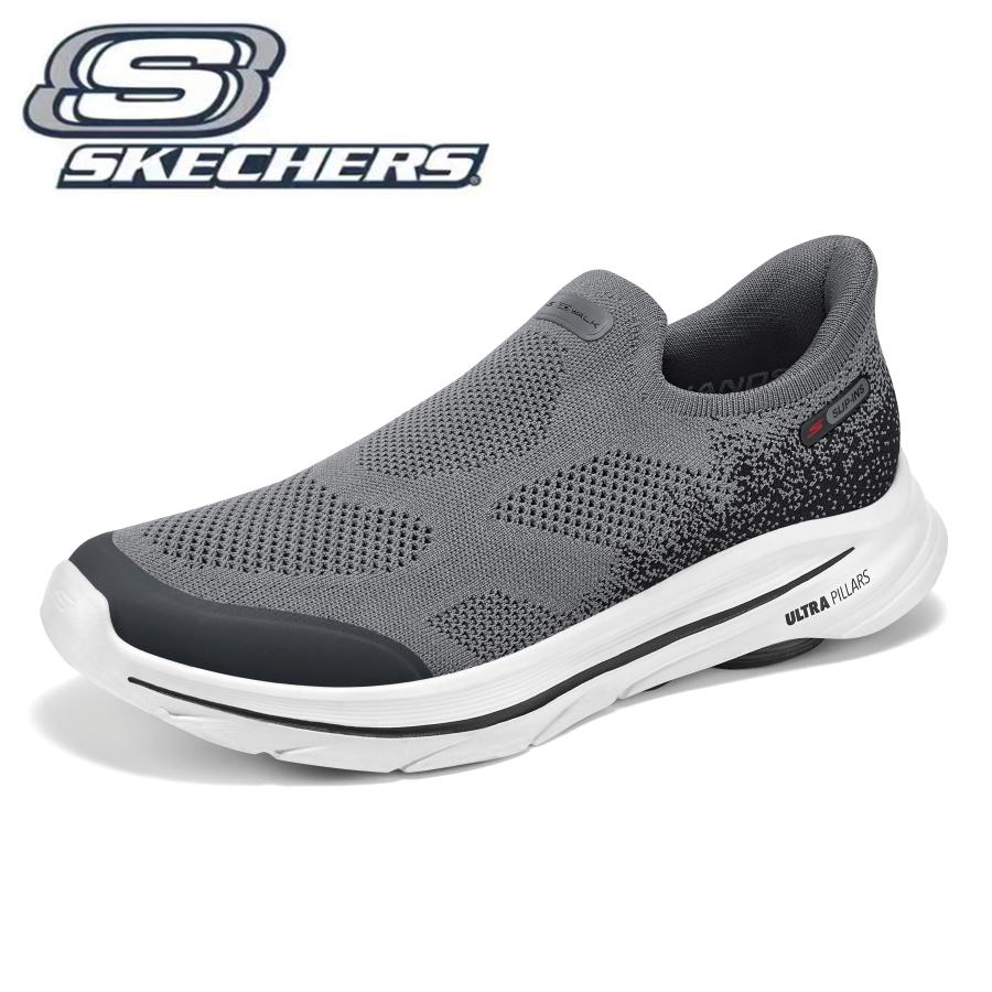 SKECHERS（スケッチャーズ） スリップインズ メンズ スニーカー スリッポン 幅広 軽量 疲れない秋 ウォーキングシューズ 歩きやすい ...