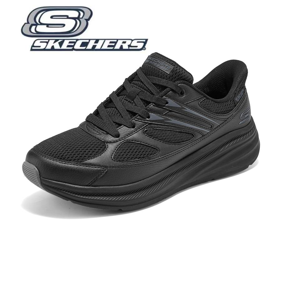 SKECHERS エアクッションソール　レザースニーカー　厚底 SKECHERS（スケッチャーズ） スリップイン メンズ スニーカー ハンズ