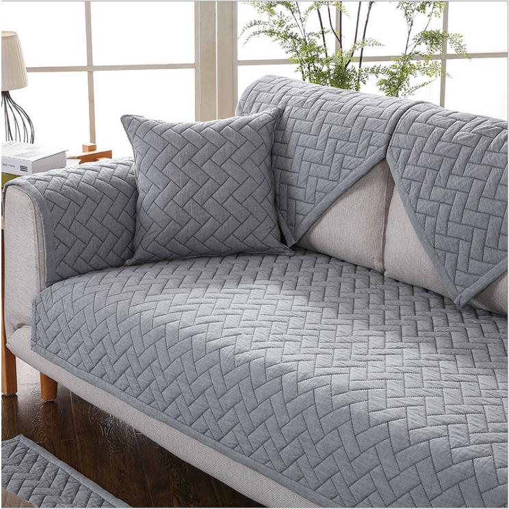 ソファーカバー 綿 犬猫対策 マルチカバー おしゃれ 滑り止め 肘付き