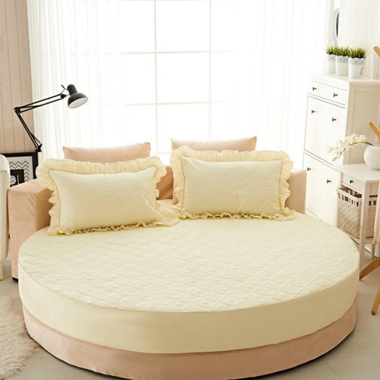 円形ベッドシーツ+ピローケース 直径2*2m 丸型ベッドカバー 綿 円形ベッドシーツ+ピローケース 直径2*2m 丸型ベッドカバー 綿