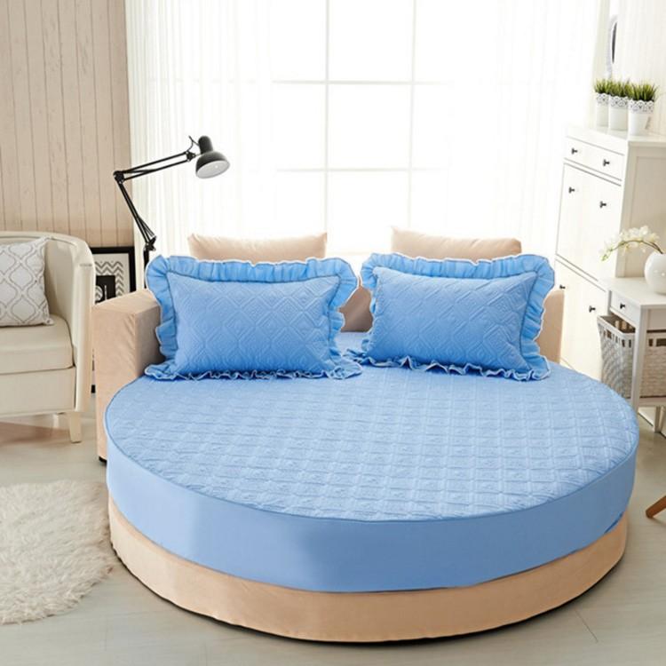 円形ベッドシーツ+ピローケース 直径2*2m 丸型ベッドカバー 綿 円形ベッドシーツ+ピローケース 直径2*2m 丸型ベッドカバー 綿