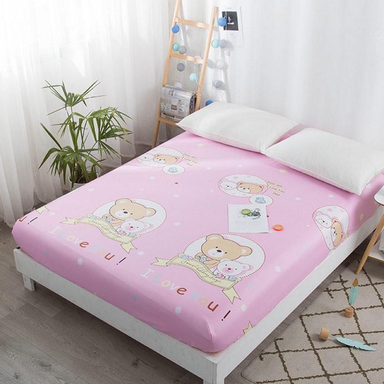 ボックスシーツ ファミリー 200*220+25cm パッド一体型ボックスシーツ