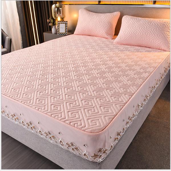 ボックスシーツ レース 幅120cm 120×200cm セミダブル マットレス 