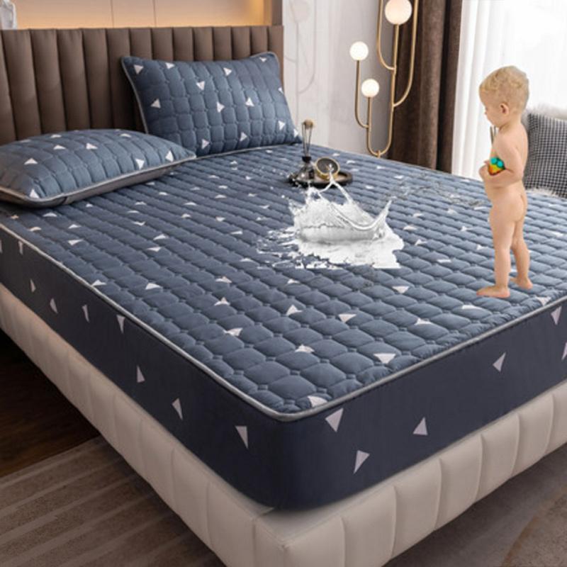 防水マットレスカバー 防水ボックスシーツ 90*200cm セミシングル 幅