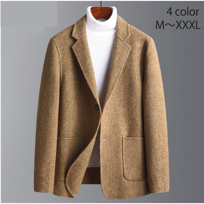 チェスターコート メンズ カシミヤ 両面 ウール 秋 冬 40代 50代 30代