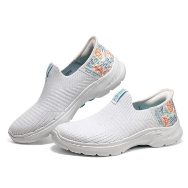 送料無料 スリッポン レディース FW 秋冬 新作 秋新作 冬新作 人気 流行 定番 2024 150470 SKECHERS スリップインズ 手を使わずに履ける 靴 ハンズフリー レディーススニーカー エッジライド カジュアルシューズ ネイビー/ラベンダー SKECHERS（スケッチャーズ） スリップインズ レディース スリッポン