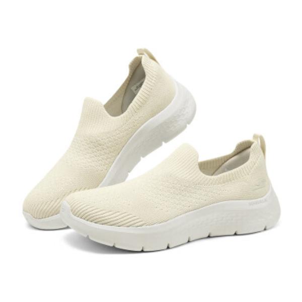 SKECHERS（スケッチャーズ） スリッポン レディース 新作 スニーカー メッシュ 厚底 春夏 秋 通気性 軽量 歩きやすい WOMEN ...