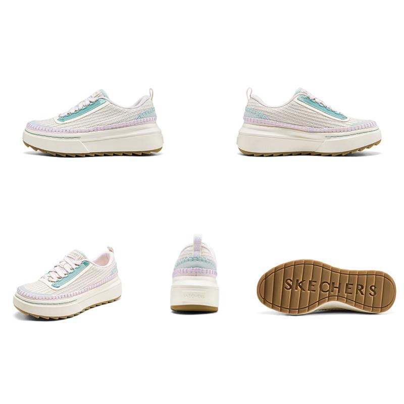 Skechers 女性用スニーカー ホワイト SKECHERS（スケッチャーズ） レディース スニーカー 靴 キッズ 軽量