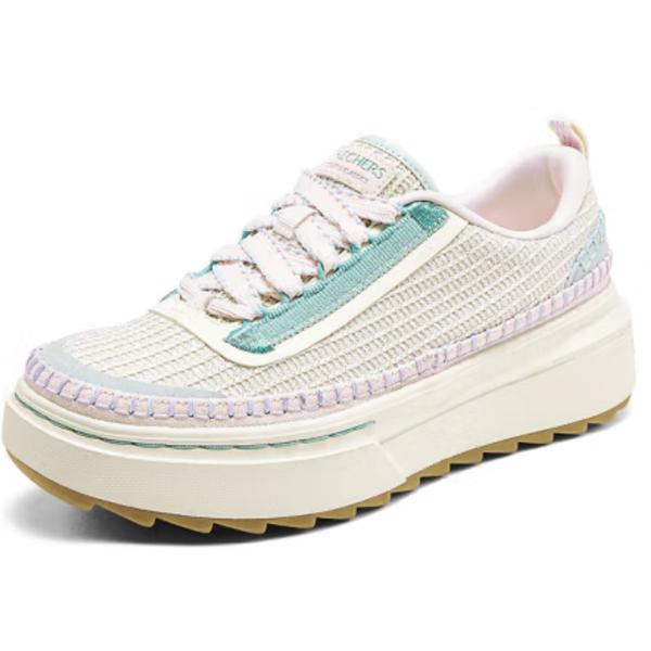 Skechers 女性用スニーカー ホワイト SKECHERS（スケッチャーズ） レディース スニーカー 靴 キッズ 軽量