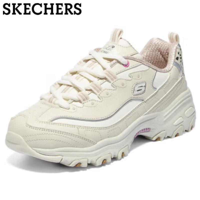 SKECHERS スケッチャーズ スニーカー レディース 厚底 黒 白 SKECHERS スケッチャーズ スニーカー レディース 厚底 黒 白