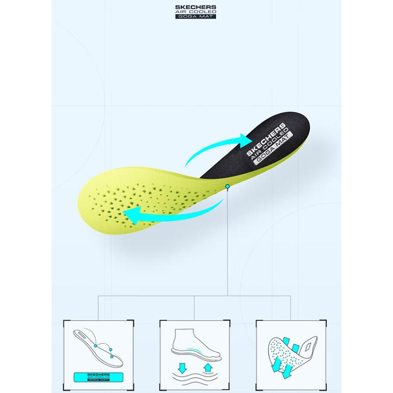 SKECHERS（スケッチャーズ） スニーカー レディース 黒 白 靴 厚底 秋
