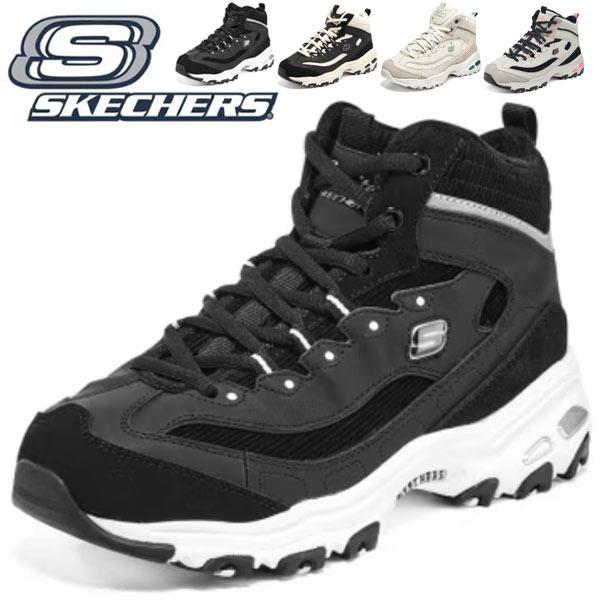 SKECHERS（スケッチャーズ） スニーカー レディース 黒 ハイカット